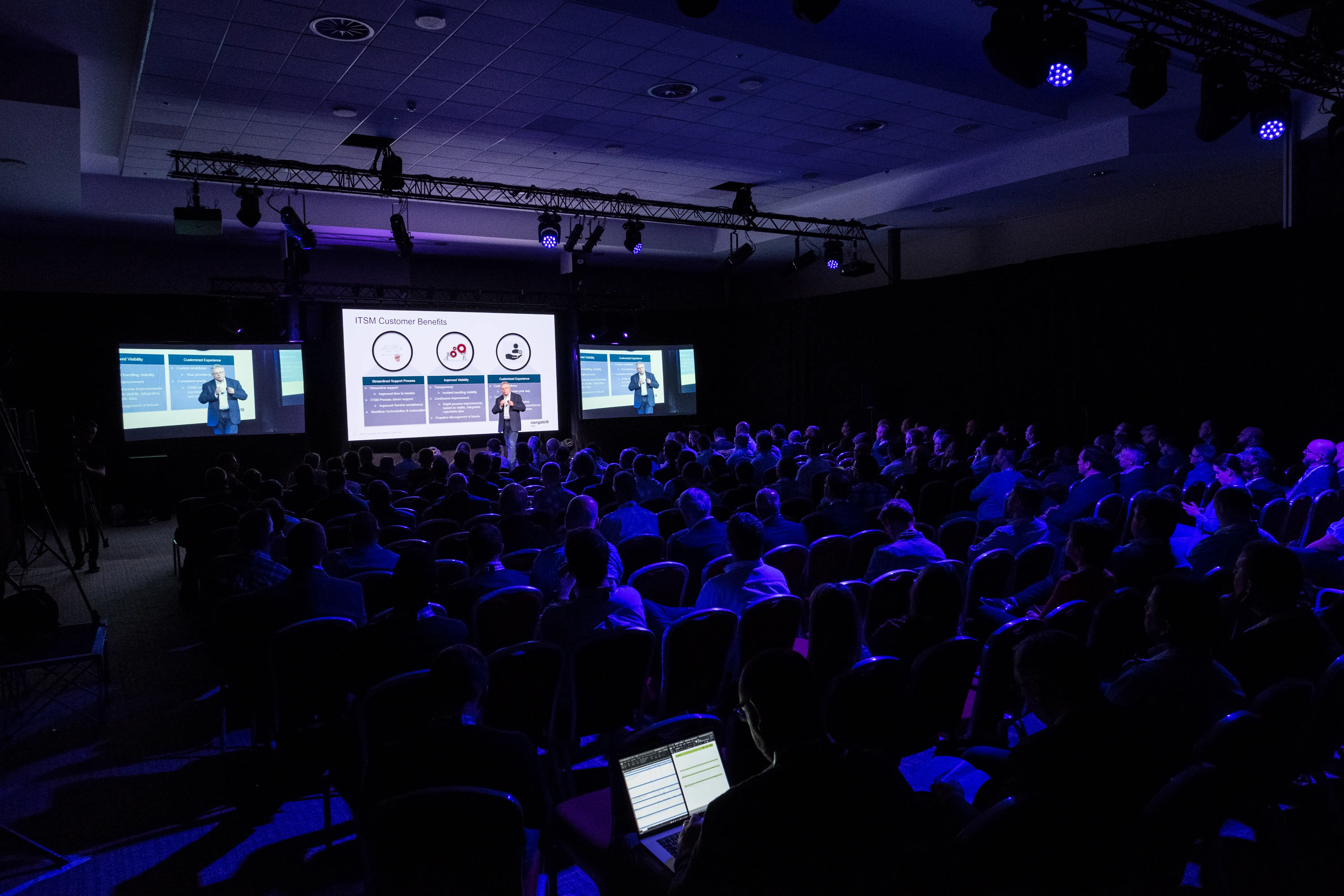 AV hire, Conference