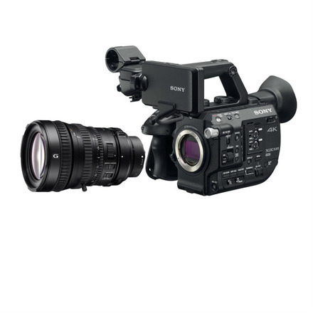 SONY 4KビデオPXW-FS5, パワーズームレンズ,ガンマイク,ゴープロ8 FS5 Handheld Camcorder - 4K HDR - Sony Pro