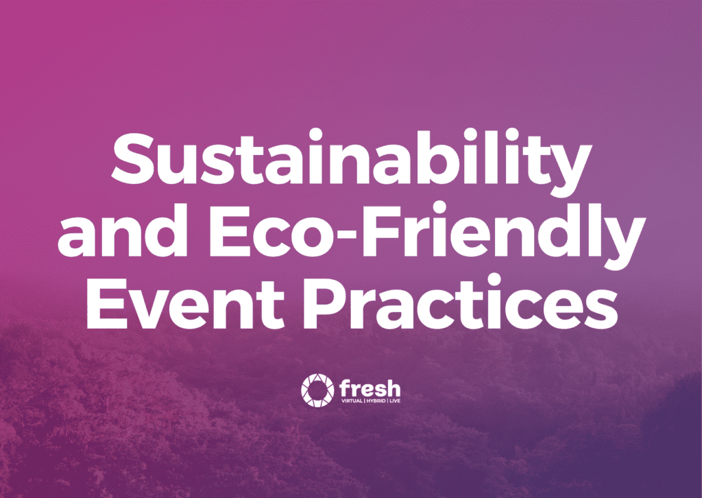Sustainable events