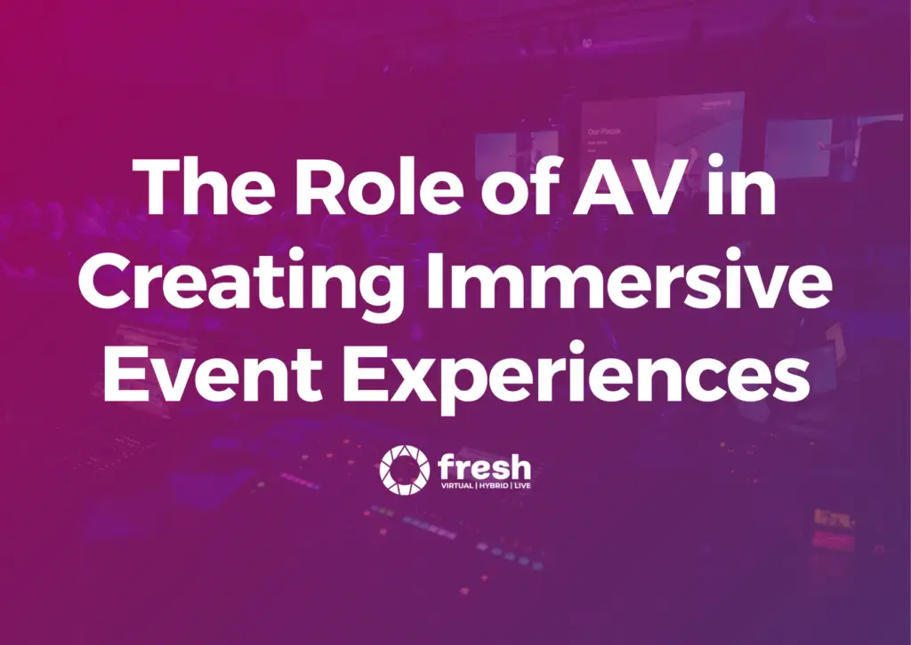 immersive event experiences